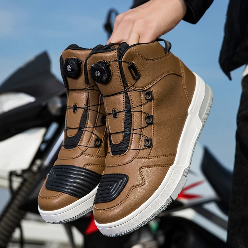 Sommer Neue Motorrad Stiefel M – Leather Sneaker Care Kit Bewertung und Preis